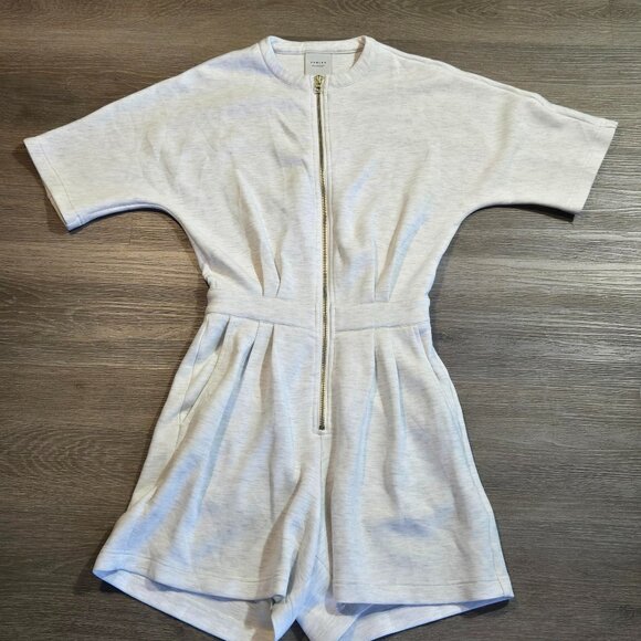 Varley DoubleSoft Orlando Playsuit Romper Womens Size XS Heather Gray VAR01757 - Picture 2 of 7